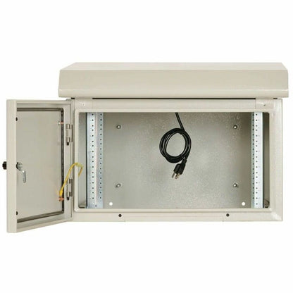 Alternate-Image5 Image for Eaton Tripp Lite Series SmartRack Industrial Enclosure - NEMA 3R, Wall Mount, Metal, Locking, Fan With Thermal Switch, 20.5 in. Depth, 6U, Gray