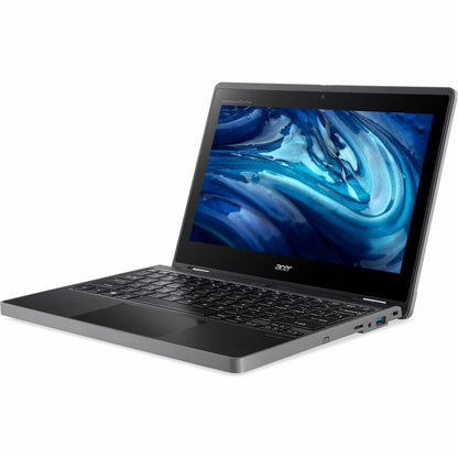 Alternate-Image4 Image for Acer TravelMate Spin B3 B311RN-33 TMB311RN-33-C62J 11.6" Touchscreen Convertible 2 in 1 Notebook - WXGA - 60 Hz - Intel N-Series N100 - 8 GB - 128 GB Flash Memory - English Keyboard - Black