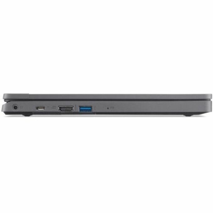 Right Image for Acer TravelMate Spin B3 B311RN-33 TMB311RN-33-C62J 11.6" Touchscreen Convertible 2 in 1 Notebook - WXGA - 60 Hz - Intel N-Series N100 - 8 GB - 128 GB Flash Memory - English Keyboard - Black