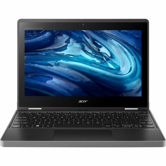 Main Image for Acer TravelMate Spin B3 B311RN-33 TMB311RN-33-C62J 11.6" Touchscreen Convertible 2 in 1 Notebook - WXGA - 60 Hz - Intel N-Series N100 - 8 GB - 128 GB Flash Memory - English Keyboard - Black