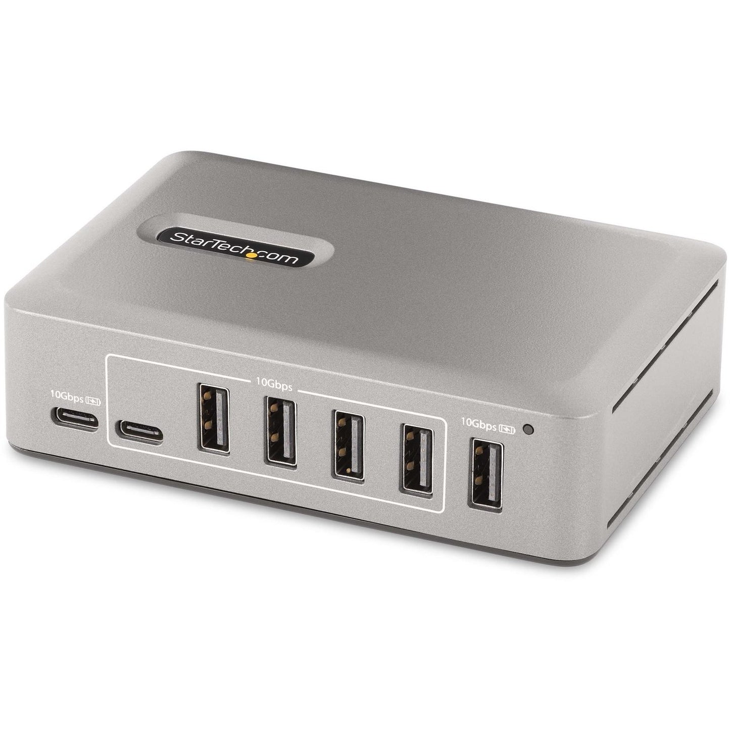 Main Image for StarTech.com 10-Port USB-C Hub, 8x USB-A + 2x USB-C, Self-Powered w/ 65W Power Supply, USB 3.1 10Gbps Desktop/Laptop USB Hub w/ Charging