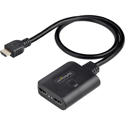 Main Image for StarTech.com 2-Port HDMI Splitter, 4K 60Hz HDMI 2.0 Video, 4K HDMI Splitter 1 In 2 Out, 1x2 HDMI Display/Output Splitter, HDR/HDCP