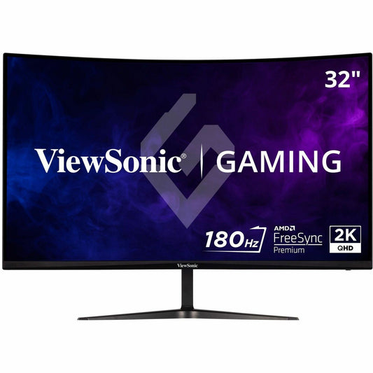 Main Image for ViewSonic OMNI VX3218C-2K 32 Inch Curved 1ms 1440p 165hz Gaming Monitor with FreeSync Premium, Eye Care, HDMI and Display Port