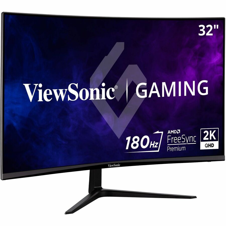 Alternate-Image4 Image for ViewSonic OMNI VX3218C-2K 32 Inch Curved 1ms 1440p 165hz Gaming Monitor with FreeSync Premium, Eye Care, HDMI and Display Port
