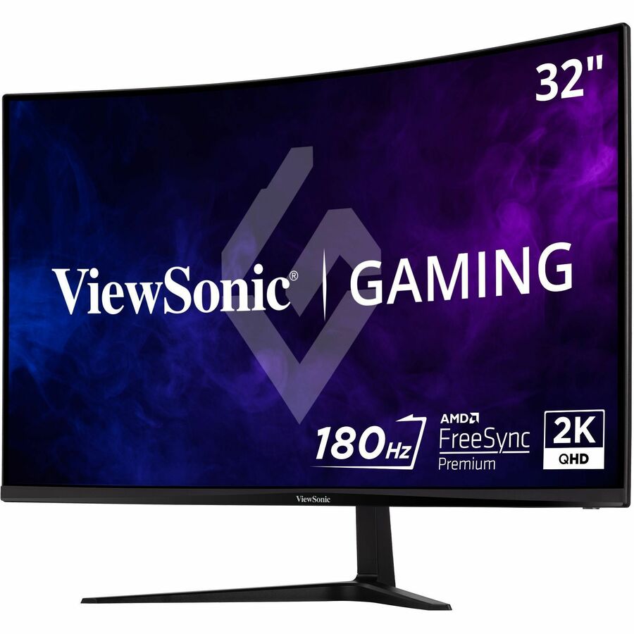 Alternate-Image3 Image for ViewSonic OMNI VX3218C-2K 32 Inch Curved 1ms 1440p 165hz Gaming Monitor with FreeSync Premium, Eye Care, HDMI and Display Port