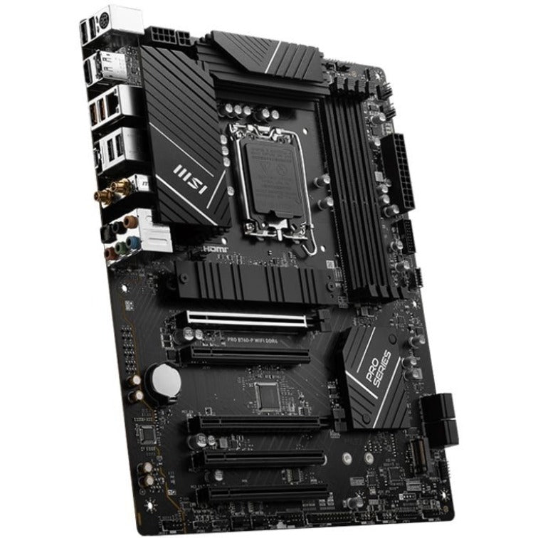 Alternate-Image3 Image for MSI Pro B760-P WIFI DDR4 Gaming Desktop Motherboard - Intel B760 Chipset - Socket LGA-1700 - ATX