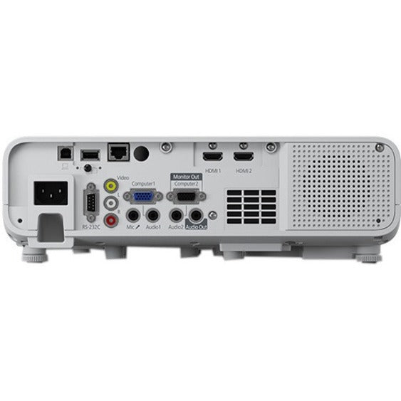 Rear Image for Epson PowerLite L210W 3LCD Projector - 16:9 - Ceiling Mountable