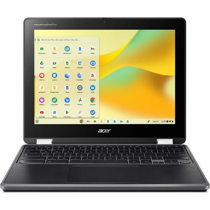 Alternate-Image1 Image for Acer Chromebook Spin 512 R856TN R856TN-P20G 12" Touchscreen Convertible 2 in 1 Chromebook - HD+ - 60 Hz - Intel N-Series N200 - 8 GB - 64 GB Flash Memory - English (US) Keyboard - Shale Black