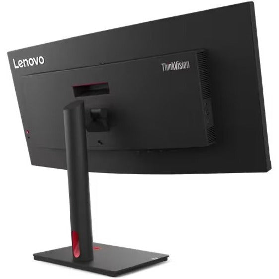 Alternate-Image2 Image for Lenovo ThinkVision T34w-30 34" Class UW-QHD Curved Screen LED Monitor - 21:9 - Raven Black