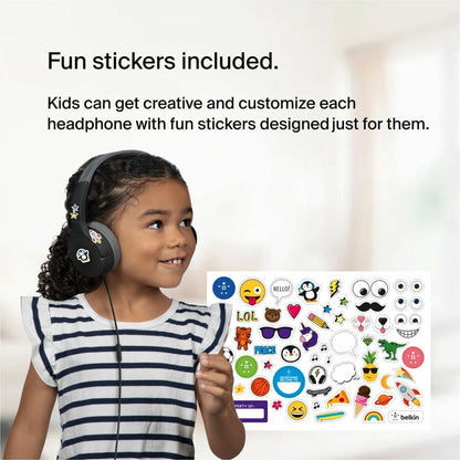 Alternate-Image5 Image for Belkin SOUNDFORM Mini Wired On-Ear Headphone for Kids