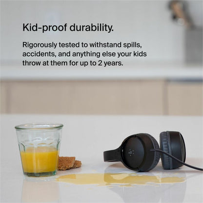 Alternate-Image1 Image for Belkin SOUNDFORM Mini Wired On-Ear Headphone for Kids