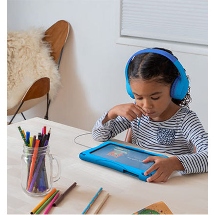 Life-Style Image for Belkin SoundForm Mini Wired On-Ear Headphones for Kids