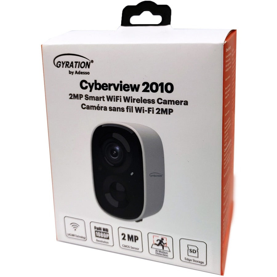 Alternate-Image2 Image for Gyration Cyberview Cyberview 2010 2 Megapixel Indoor/Outdoor Full HD Network Camera - Color - White