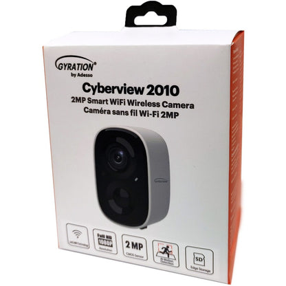 Alternate-Image2 Image for Gyration Cyberview Cyberview 2010 2 Megapixel Indoor/Outdoor Full HD Network Camera - Color - White