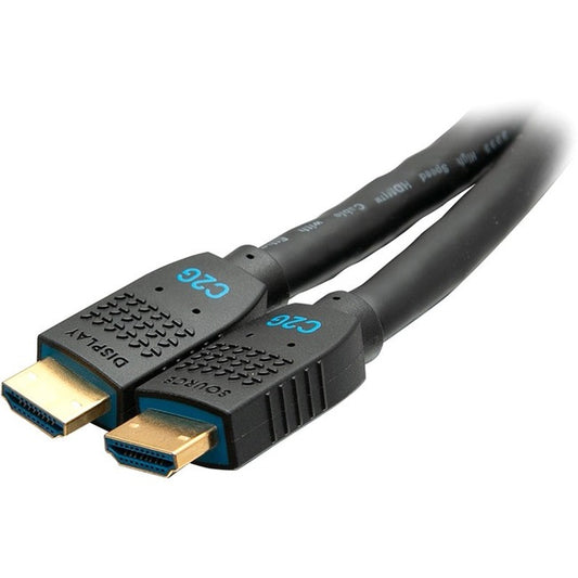 Main Image for C2G 50ft Performance Series Ultra Flexible High Speed HDMI Cable w Ethernet - In-Wall CMG Rated - 4K 60Hz - M/M - Black