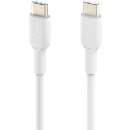Alternate-Image1 Image for Belkin USB-C to USB-C Cable (2m / 6.6ft, White)