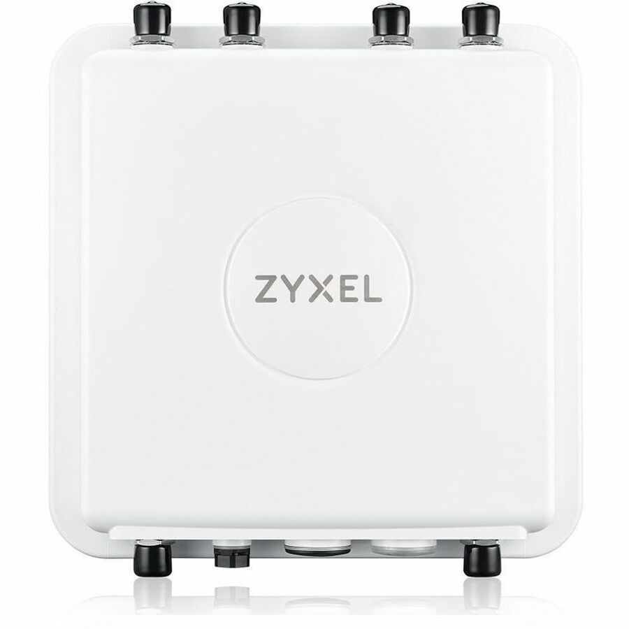 Front Image for Zyxel WiFi 6 AX3000 Wireless Outdoor Long Distance Access Point | External Antennas (Not Included) | Mesh and Point to Point Bridge | Cloud, App, or Direct Mgmt | POE+ |1 Year Nebula Pro | WAX655E