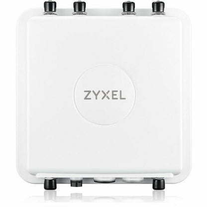 Front Image for Zyxel WiFi 6 AX3000 Wireless Outdoor Long Distance Access Point | External Antennas (Not Included) | Mesh and Point to Point Bridge | Cloud, App, or Direct Mgmt | POE+ |1 Year Nebula Pro | WAX655E