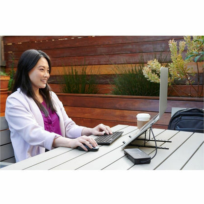 Life-Style Image for Kensington Collapsible Aluminum Laptop Riser