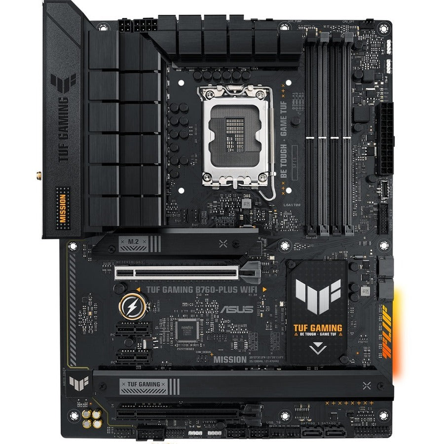 Alternate-Image1 Image for TUF GAMING B760-PLUS WIFI Gaming Desktop Motherboard - Intel B760 Chipset - Socket LGA-1700 - ATX