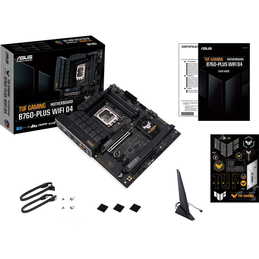 Alternate-Image6 Image for TUF GAMING B760-PLUS WIFI Gaming Desktop Motherboard - Intel B760 Chipset - Socket LGA-1700 - ATX