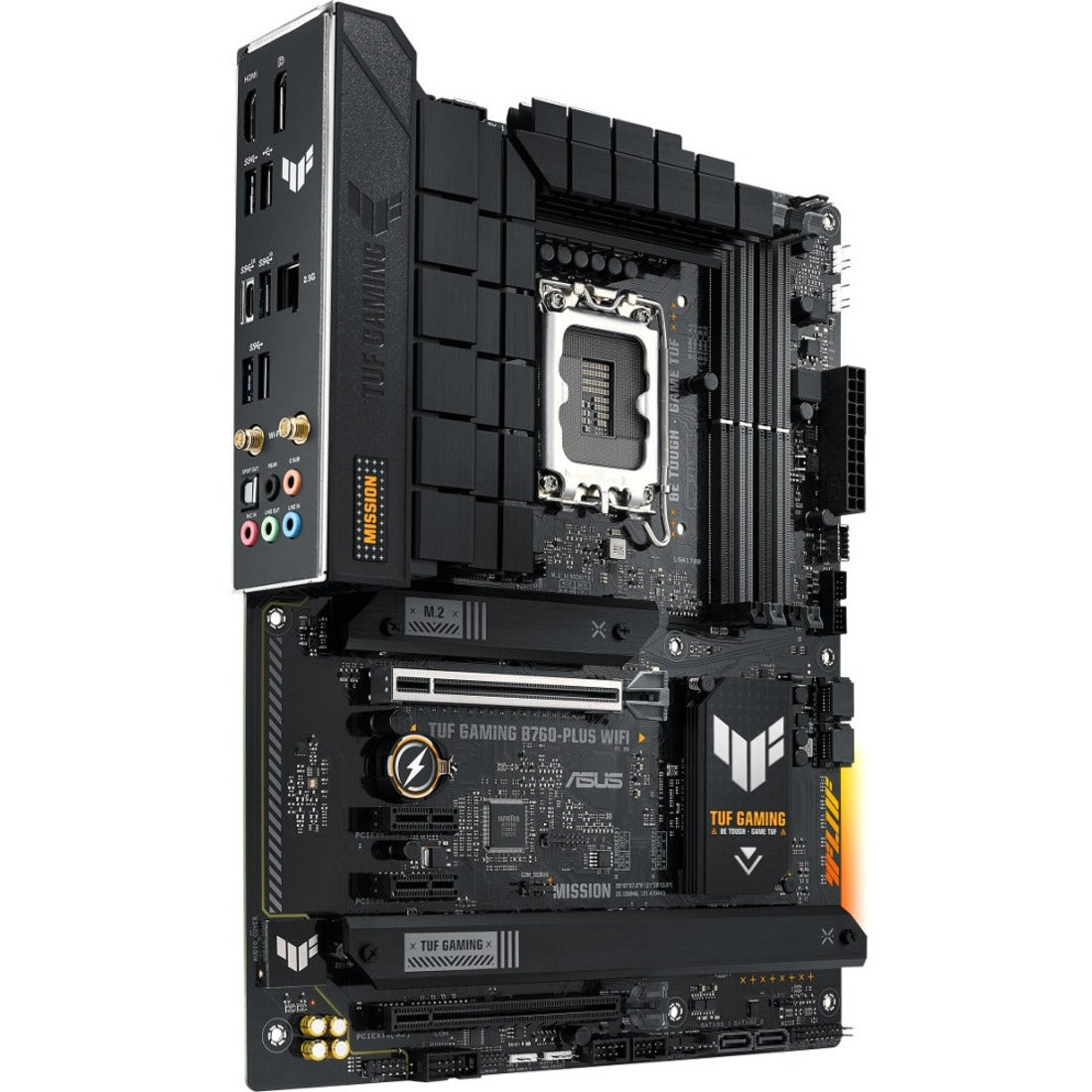 Main Image for TUF GAMING B760-PLUS WIFI Gaming Desktop Motherboard - Intel B760 Chipset - Socket LGA-1700 - ATX