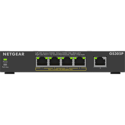 Alternate-Image6 Image for Netgear GS305P Ethernet Switch