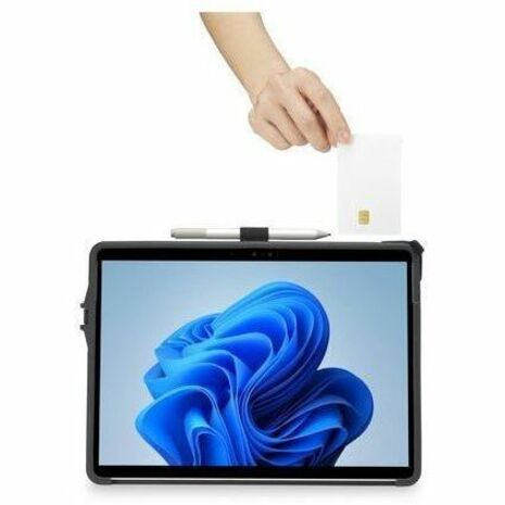 Alternate-Image2 Image for Kensington BlackBelt&trade; Rugged Case w/ CAC Reader for Surface Pro 9 Tablet