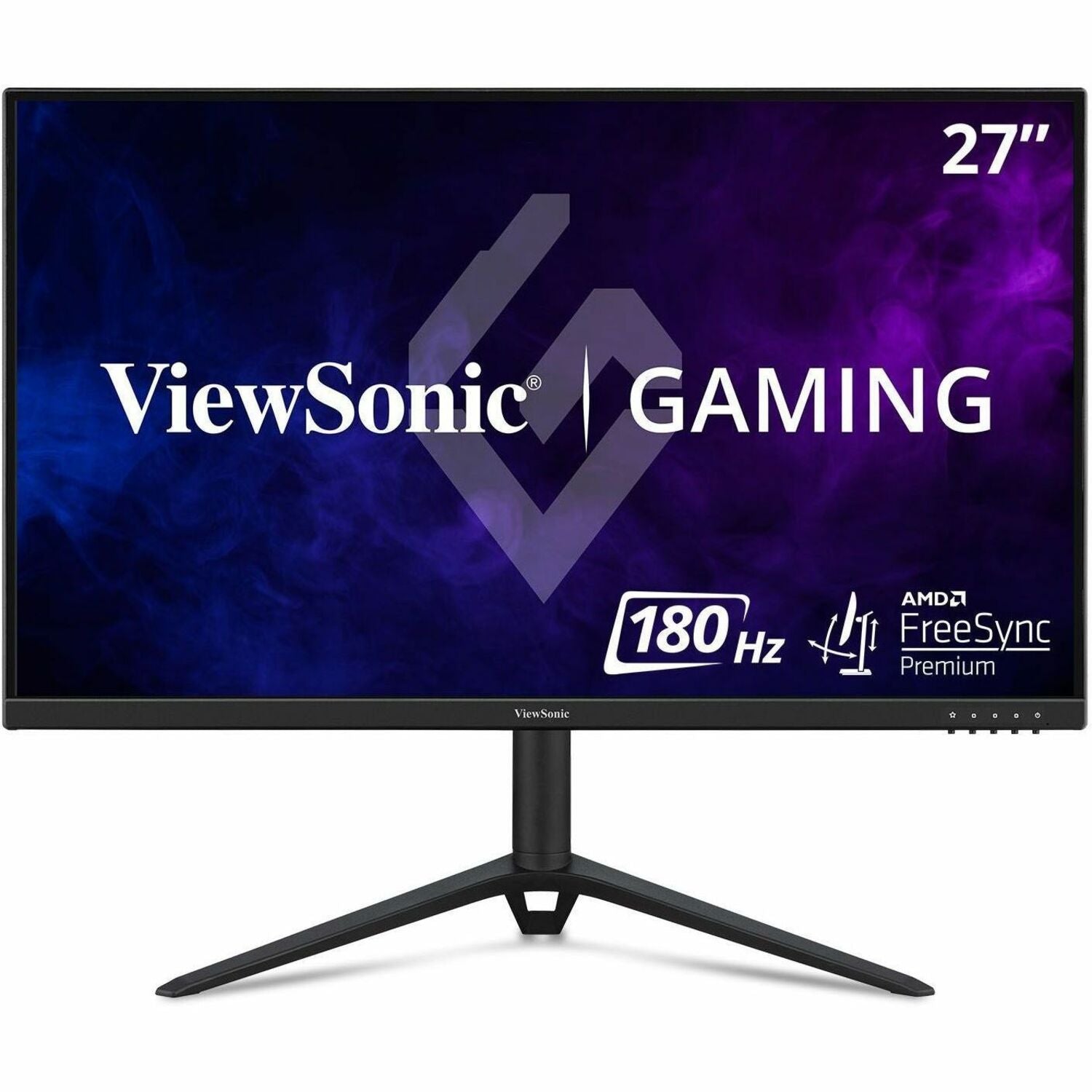 Main Image for ViewSonic OMNI VX2728J 27 Inch Gaming Monitor 165hz 0.5ms 1080p IPS with FreeSync Premium, Advanced Ergonomics, HDMI, DP