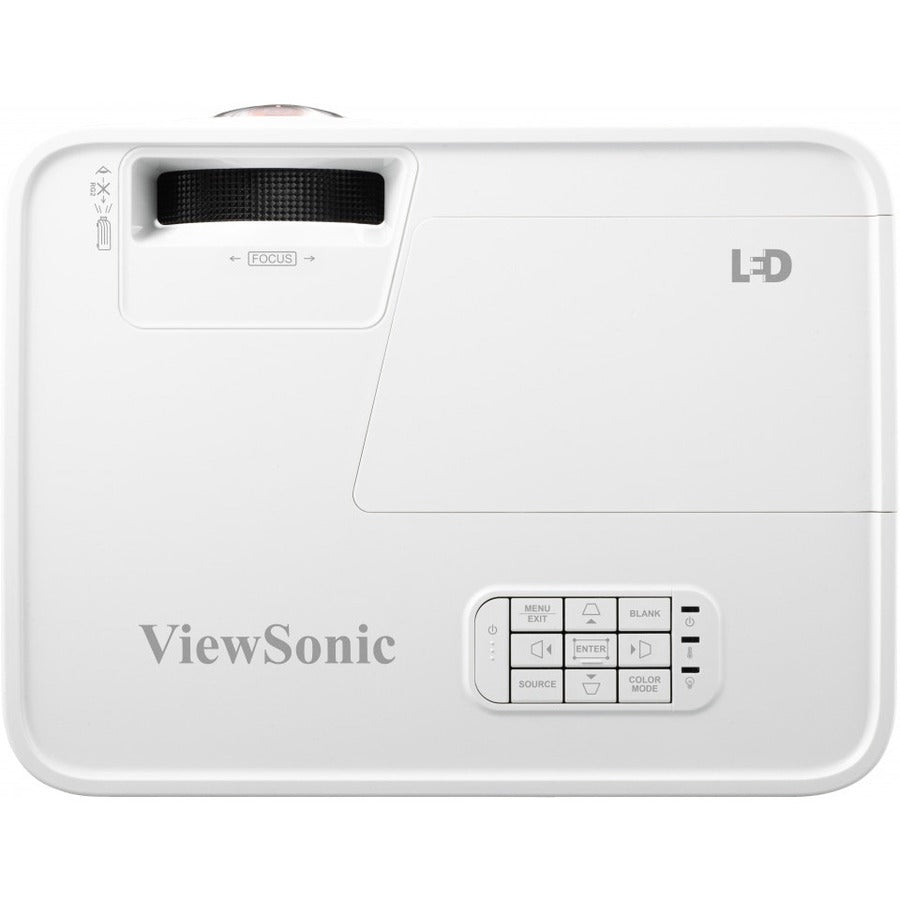 Top Image for ViewSonic LS560WH 3000 Lumens WXGA Short Throw LED Projector with HV Keystone and LAN Control for Business and Education