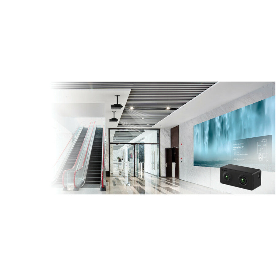 Life-Style Image for Epson PowerLite L775U 3LCD Projector - 21:9 - Ceiling Mountable - Black