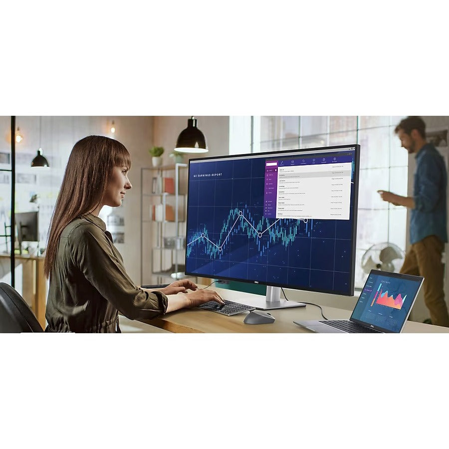 Alternate-Image6 Image for Dell UltraSharp U4323QE 43" Class 4K UHD LCD Monitor - 16:9 - Silver