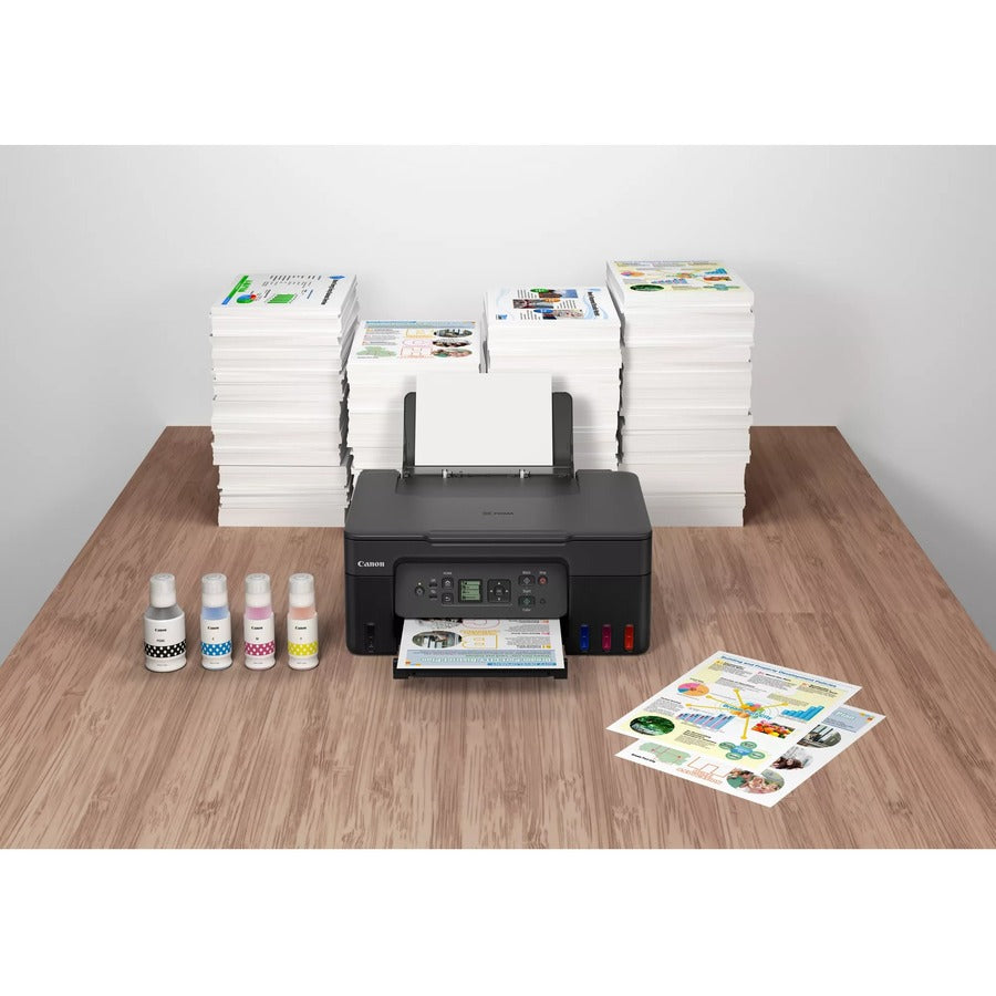 Alternate-Image6 Image for Canon PIXMA G3270 Wireless MegaTank Inkjet Multifunction Printer - Color - Black