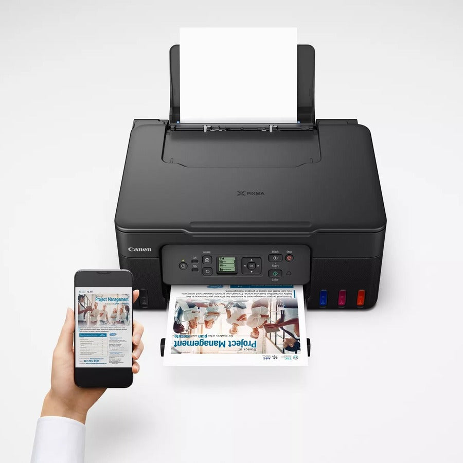 Alternate-Image5 Image for Canon PIXMA G3270 Wireless MegaTank Inkjet Multifunction Printer - Color - Black