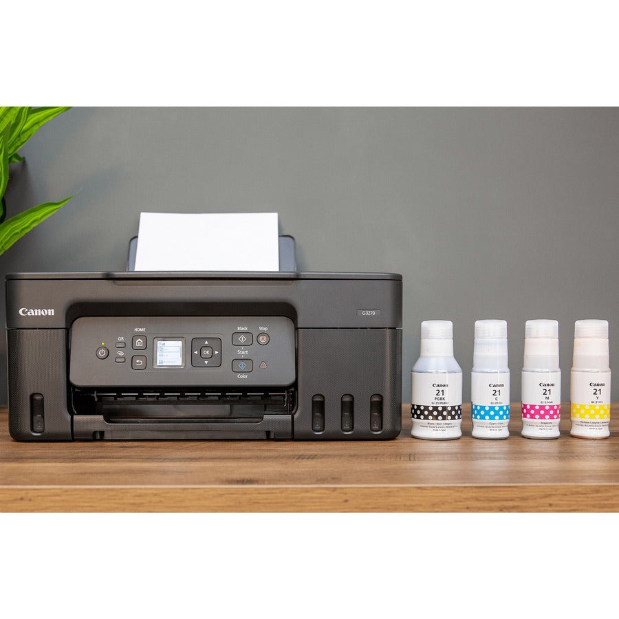 Alternate-Image7 Image for Canon PIXMA G3270 Wireless MegaTank Inkjet Multifunction Printer - Color - Black