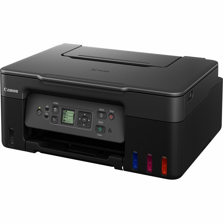 Left Image for Canon PIXMA G3270 Wireless MegaTank Inkjet Multifunction Printer - Color - Black