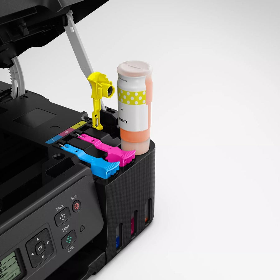 Alternate-Image2 Image for Canon PIXMA G3270 Wireless MegaTank Inkjet Multifunction Printer - Color - Black