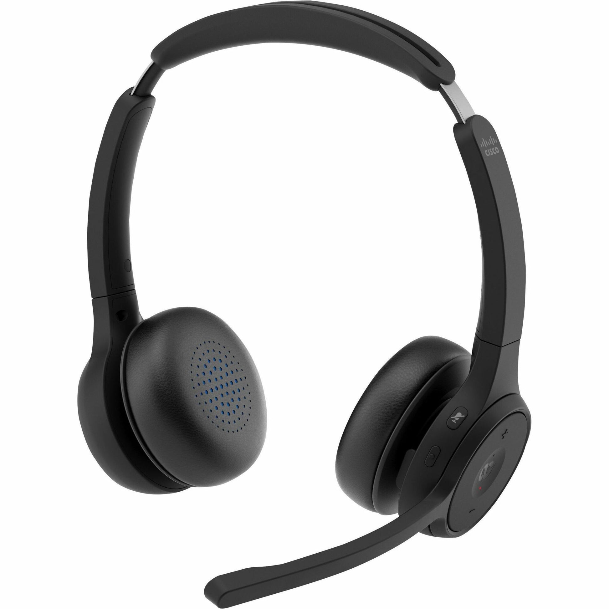Main Image for Cisco Dual-Ear, Carbon Black Headset Bundle Certified For Microsoft Teams