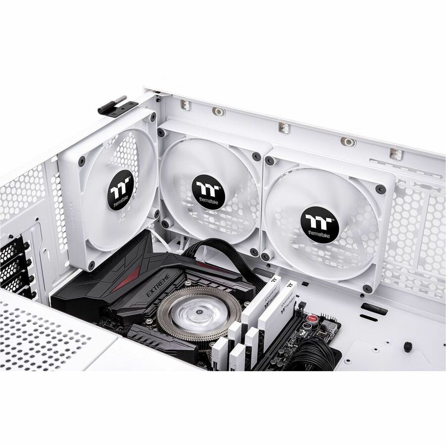 Alternate-Image9 Image for Thermaltake CT120 PC Cooling Fan White (2-Fan Pack) - 2 Pack