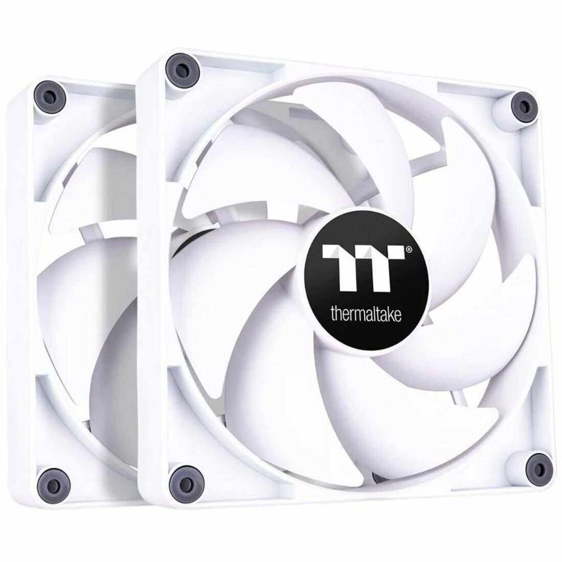 Main Image for Thermaltake CT120 PC Cooling Fan White (2-Fan Pack) - 2 Pack