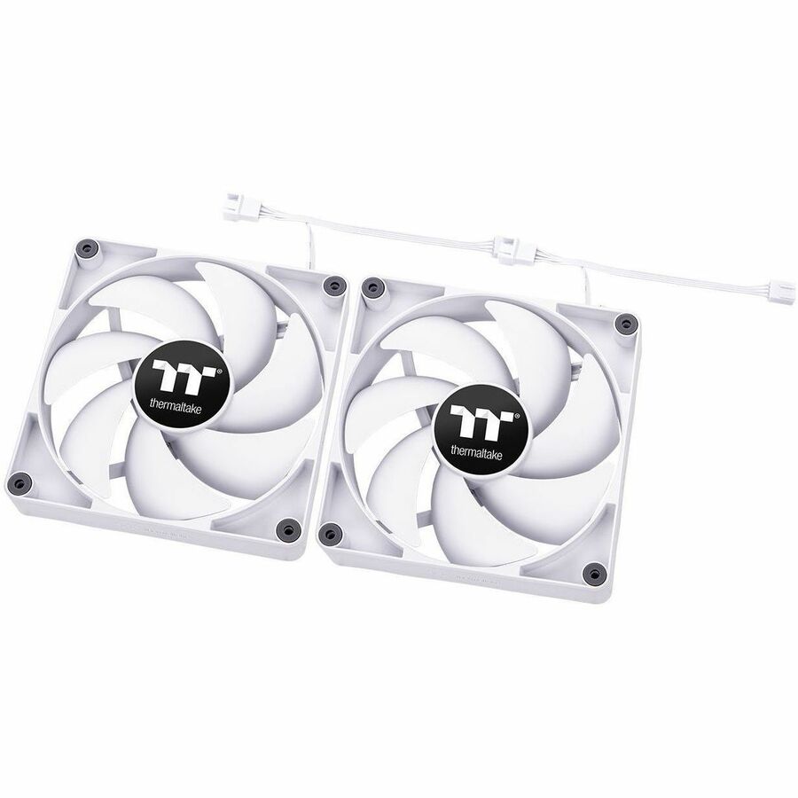 Alternate-Image8 Image for Thermaltake CT120 PC Cooling Fan White (2-Fan Pack) - 2 Pack