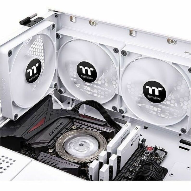 Alternate-Image4 Image for Thermaltake CT140 PC Cooling Fan White (2-Fan Pack) - 2 Pack
