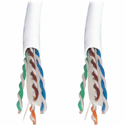 Alternate-Image2 Image for Eaton Tripp Lite Series Cat6a 10G Solid Core UTP Bulk Ethernet Cable, CMR Rated, White, 1000 ft. (305 m)