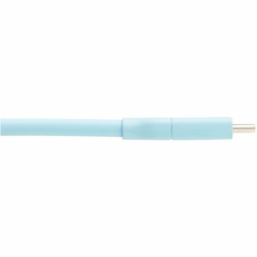 Alternate-Image3 Image for Eaton Tripp Lite Series Safe-IT USB-C Cable (M/M), Antibacterial, Ultra Flexible, 240W PD Charging, Light Blue, 6 ft. (1.8 m)