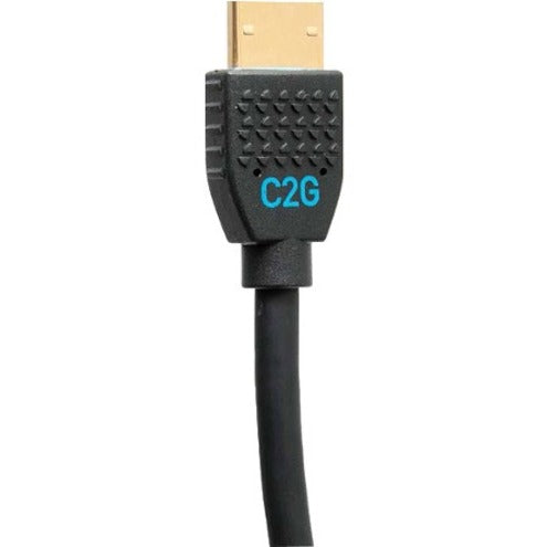 Alternate-Image1 Image for C2G 3ft Performance Series Ultra Flexible High Speed HDMI Cable w Ethernet - In-Wall CMG Rated - 4K 60Hz - M/M - Black