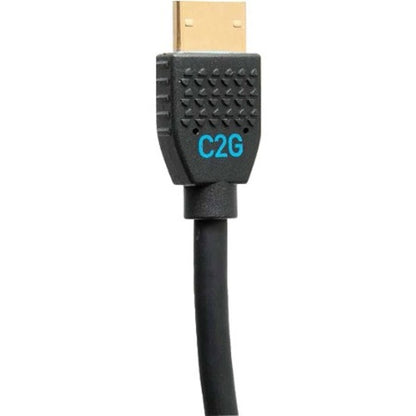 Alternate-Image1 Image for C2G 3ft Performance Series Ultra Flexible High Speed HDMI Cable w Ethernet - In-Wall CMG Rated - 4K 60Hz - M/M - Black