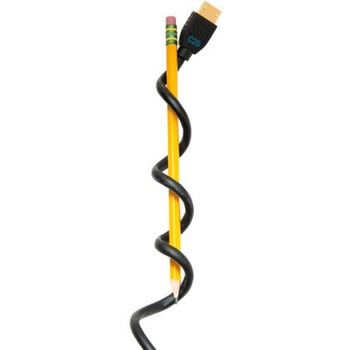 Alternate-Image7 Image for C2G 3ft Performance Series Ultra Flexible High Speed HDMI Cable w Ethernet - In-Wall CMG Rated - 4K 60Hz - M/M - Black