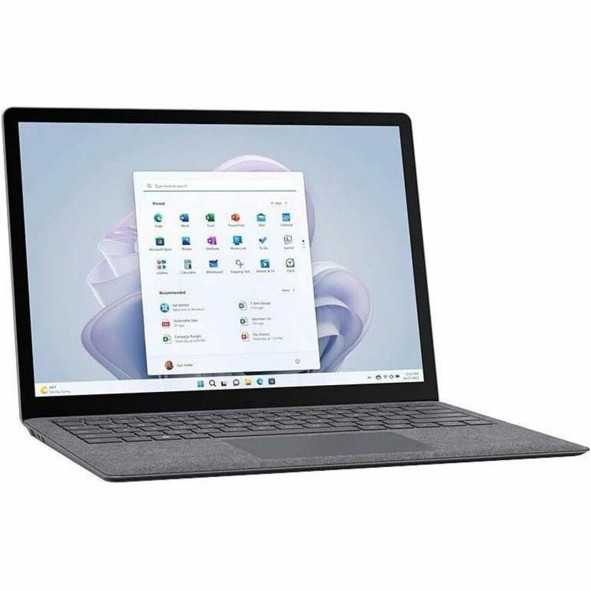 Alternate-Image6 Image for Microsoft Surface Laptop 5 13.5" Touchscreen Notebook - Intel Core i5 12th Gen i5-1235U - Intel Evo Platform - 8 GB - 256 GB SSD - English Keyboard - Platinum
