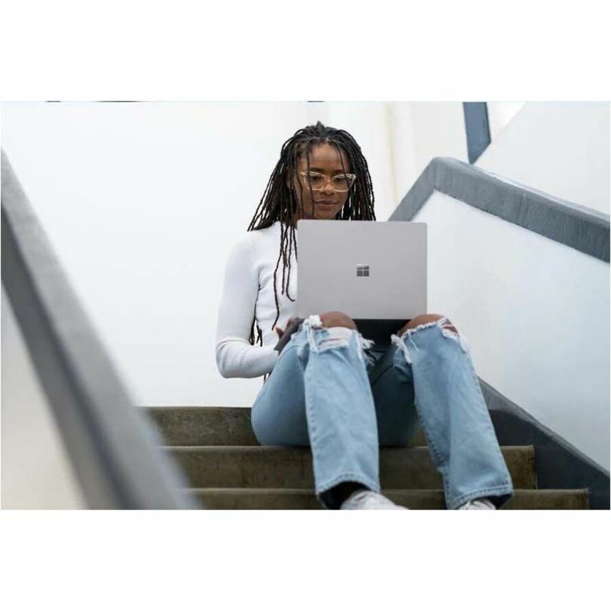 Life-Style Image for Microsoft Surface Laptop 5 13.5" Touchscreen Notebook - Intel Core i5 12th Gen i5-1235U - Intel Evo Platform - 8 GB - 256 GB SSD - English Keyboard - Platinum