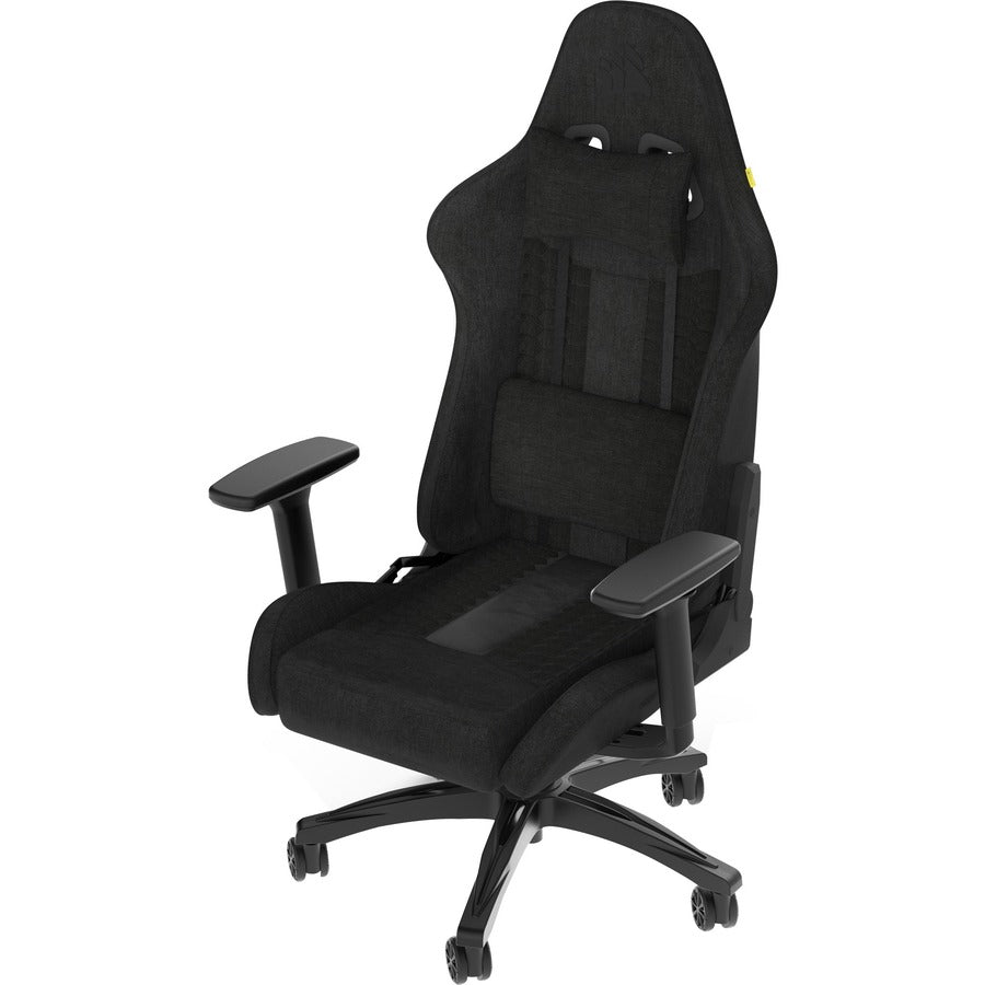 Left Image for Corsair TC100 RELAXED Gaming Chair - Fabric Black/Grey
